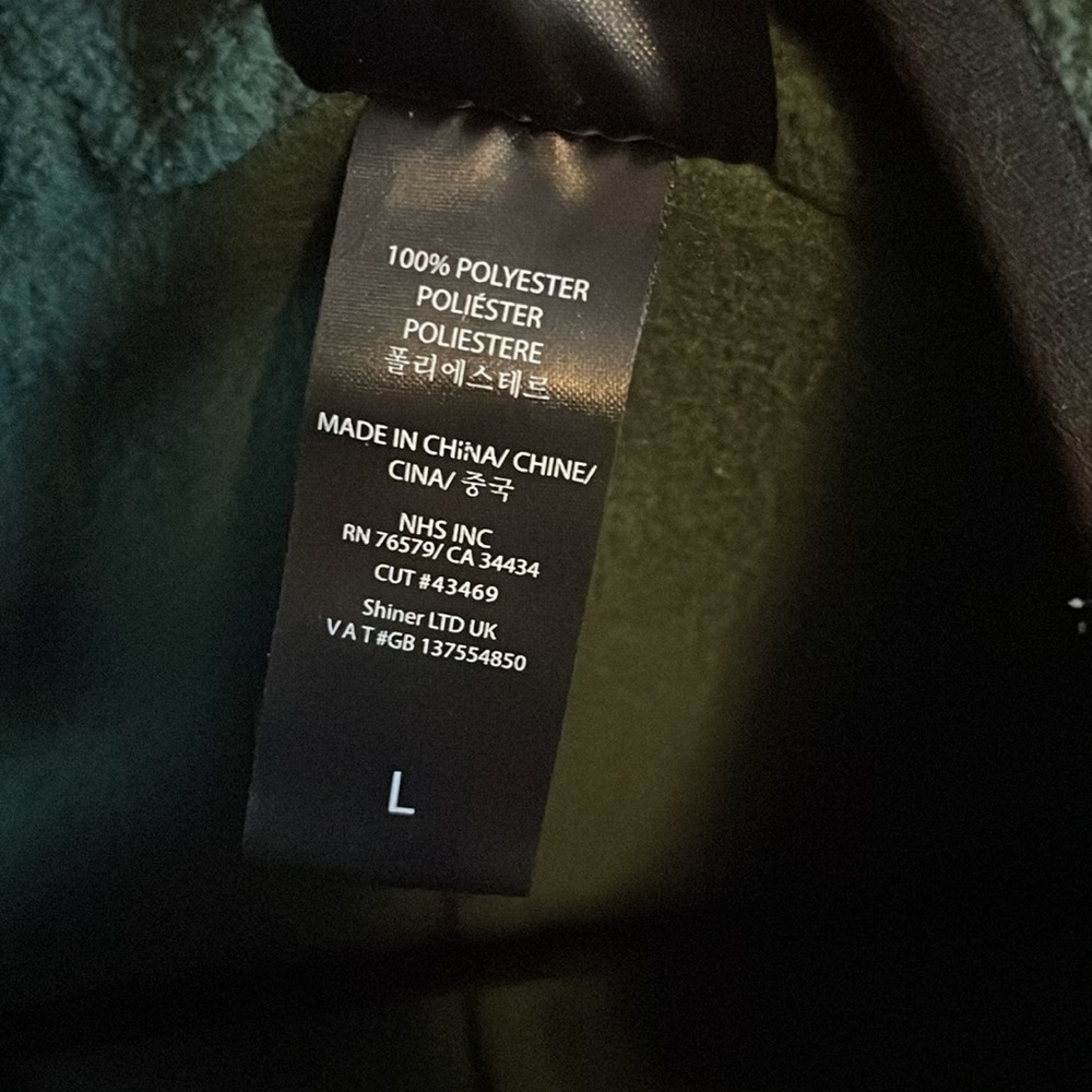 Green Santa Cruz Zip-Up Crewneck - Picture 3 of 3